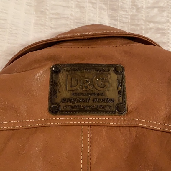 Vintage dolce and gabbana leather jacket - Picture 6 of 9